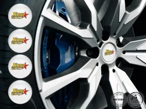 Rim stickers Exclusive Finish Luxury Stickers for Vehicles